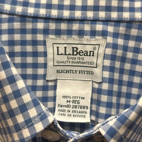 L.L. Bean shirt size medium regular - Picture 2 of 6
